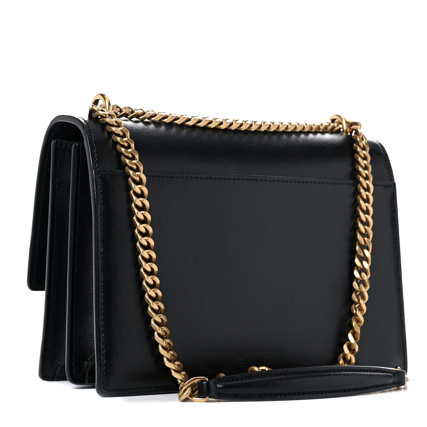 Saint Laurent Calfskin Medium Monogram Sunset Black 2 of 18