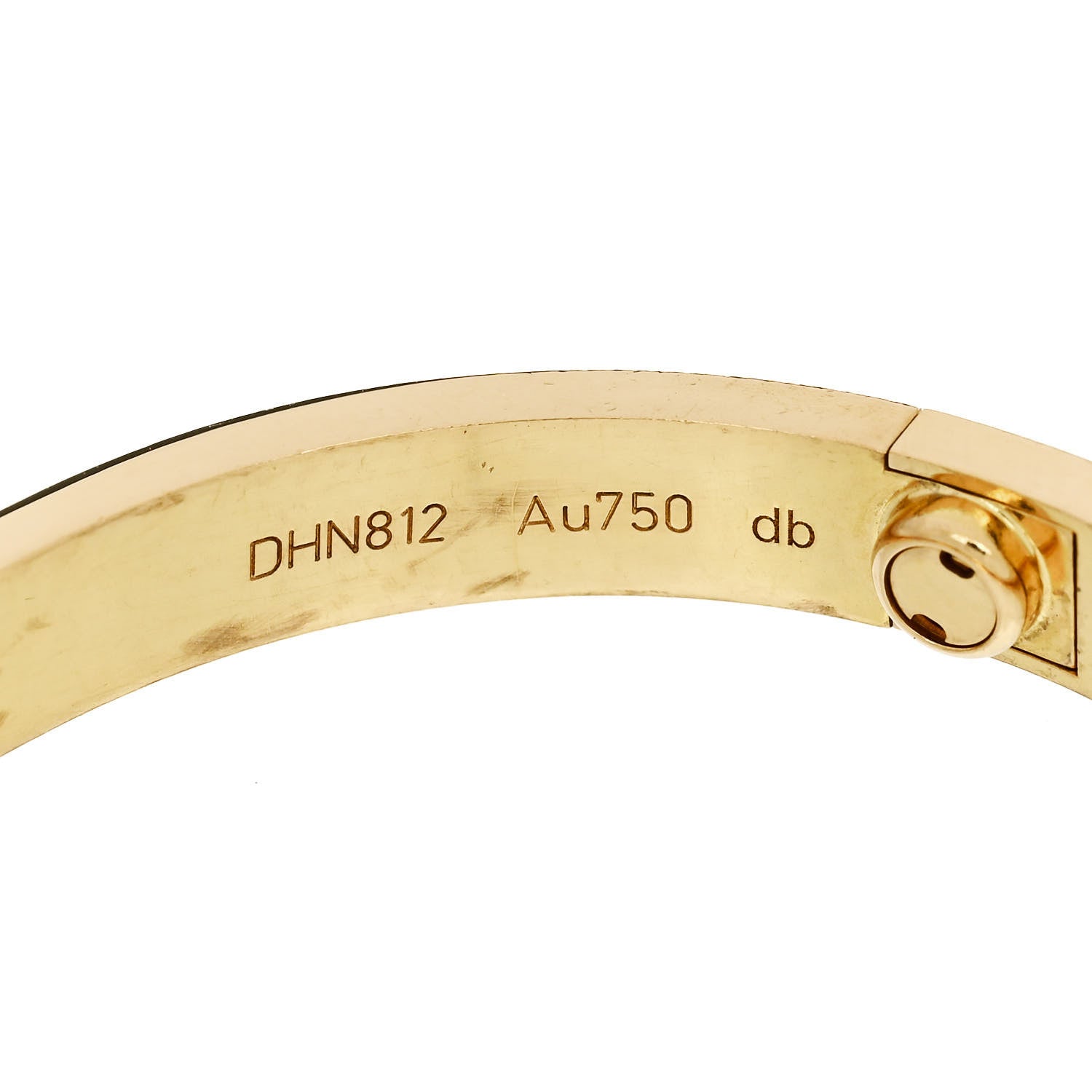 Cartier 18K Yellow Gold Love Bracelet 16 7 of 8