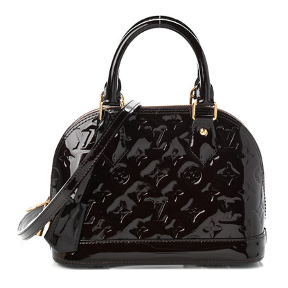 Louis Vuitton Vernis Alma BB Amarante 1 of 11