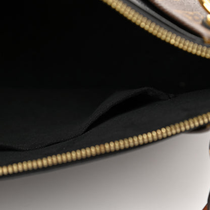 Louis Vuitton Monogram V Tote MM Black 10 of 11