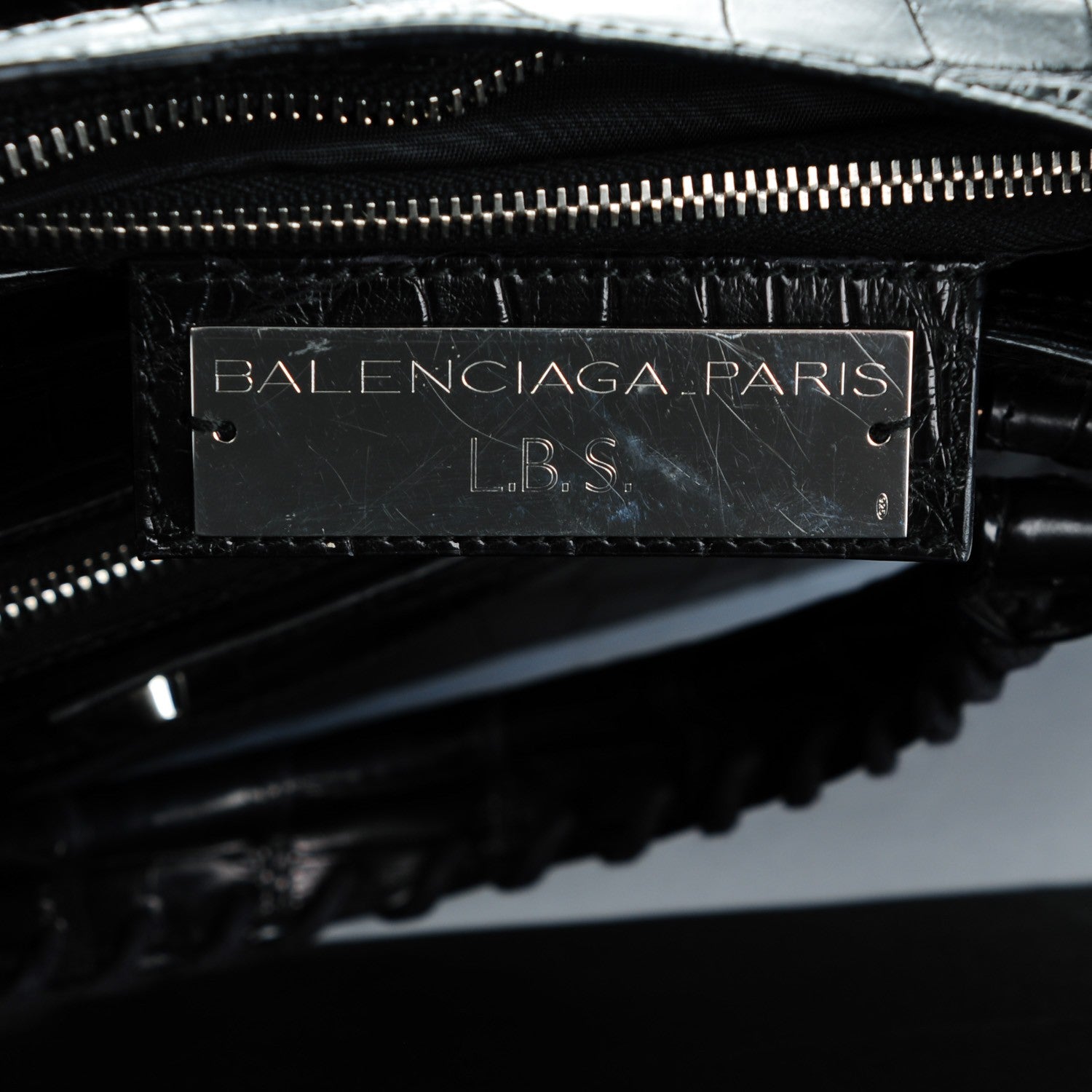 Balenciaga Crocodile City Black 6 of 8