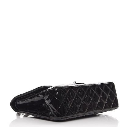 Chanel Patent Quilted Jumbo Double Flap Black 5 of 14