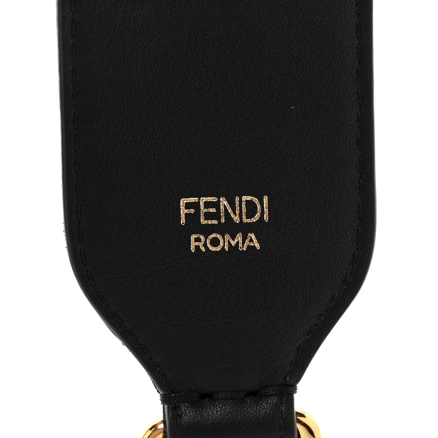 Fendi Velvet Tapestry FF Strap You Tobacco 4 of 5