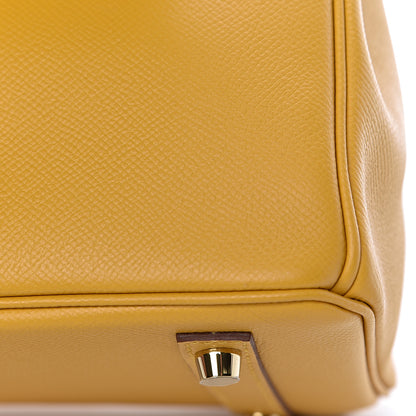 Hermes Epsom Birkin 30 Jaune Ambre 39 of 41