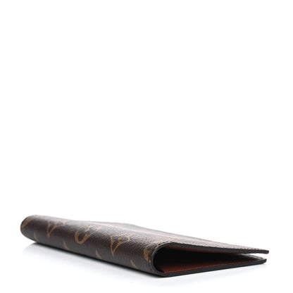 Louis Vuitton Monogram Checkbook Holder Case Wallet 3 of 4