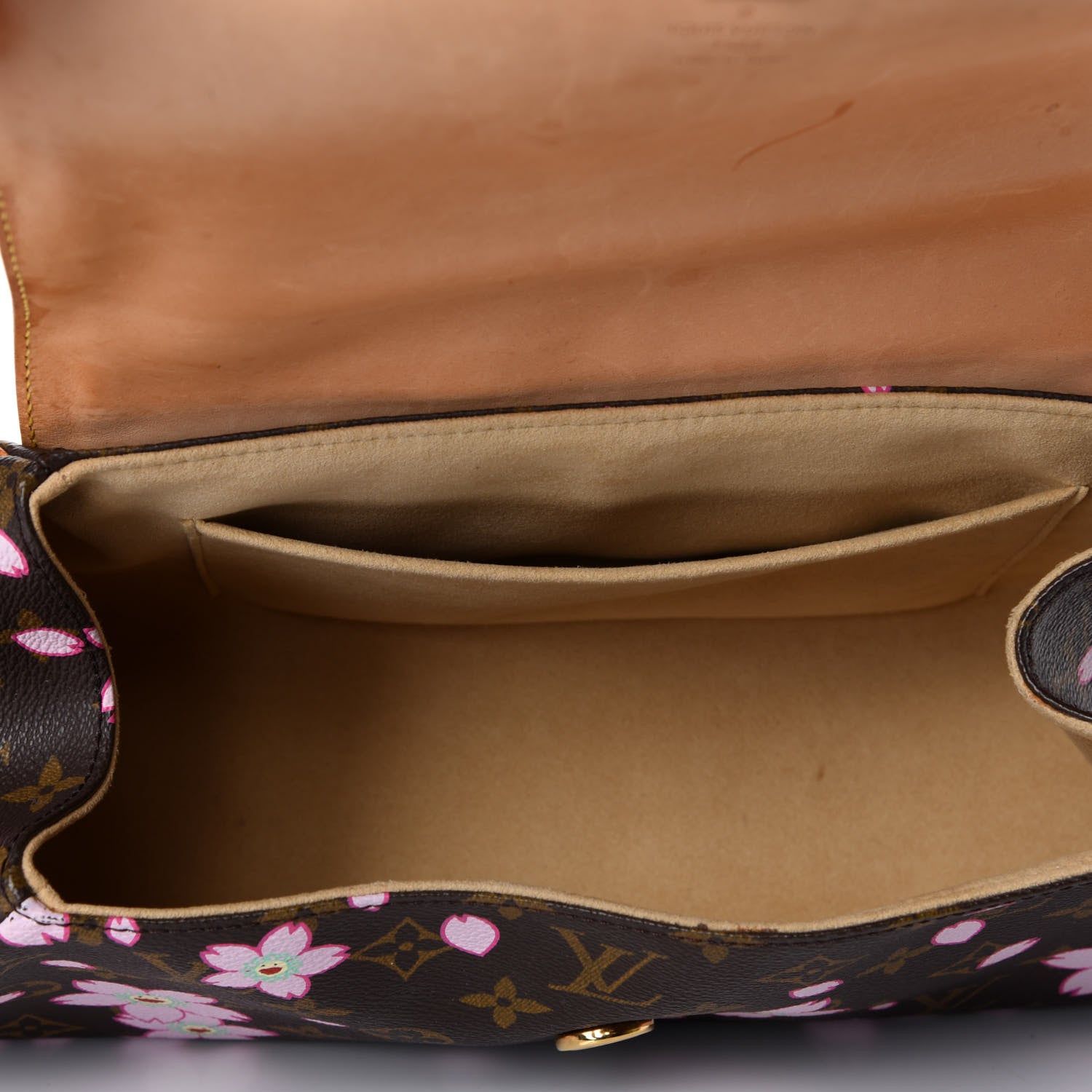 Louis Vuitton Monogram Cherry Blossom Sac Retro Bag Brown 4 of 10
