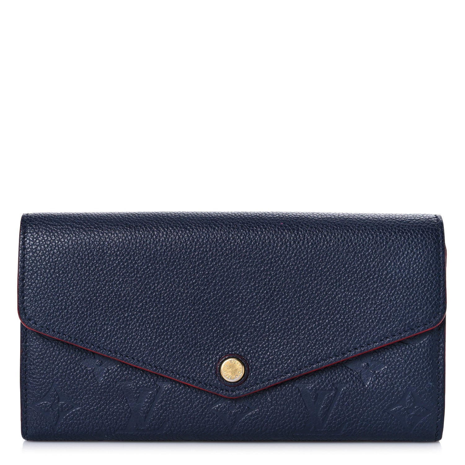 Louis Vuitton Empreinte Sarah Wallet NM Marine Rouge 1 of 10