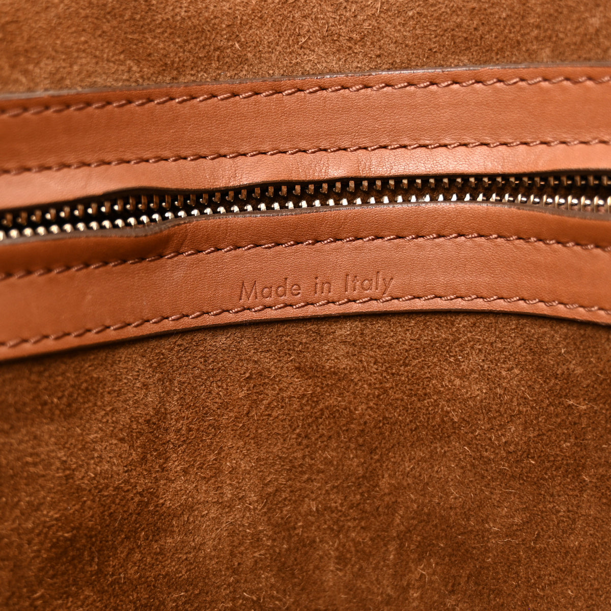 Natural Calfskin Medium Phantom Luggage Tan