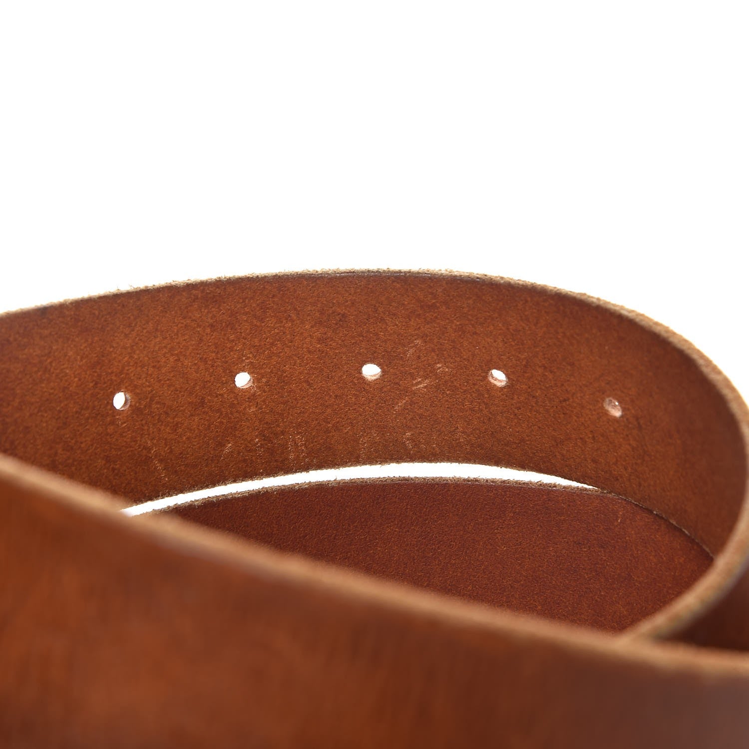 Gucci Faded Calfskin Double G 40mm Belt 85 34 Cuir 5 of 8