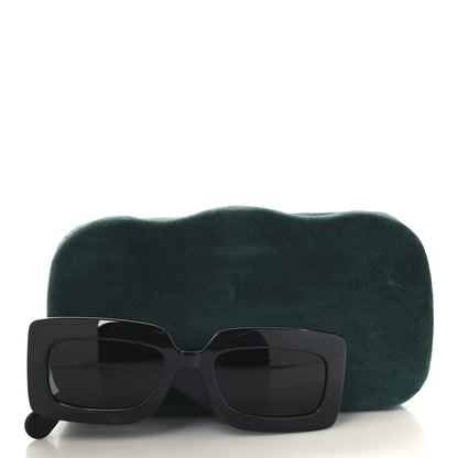 Gucci Acetate Rectangular Sunglasses GG0811S Black 7 of 7