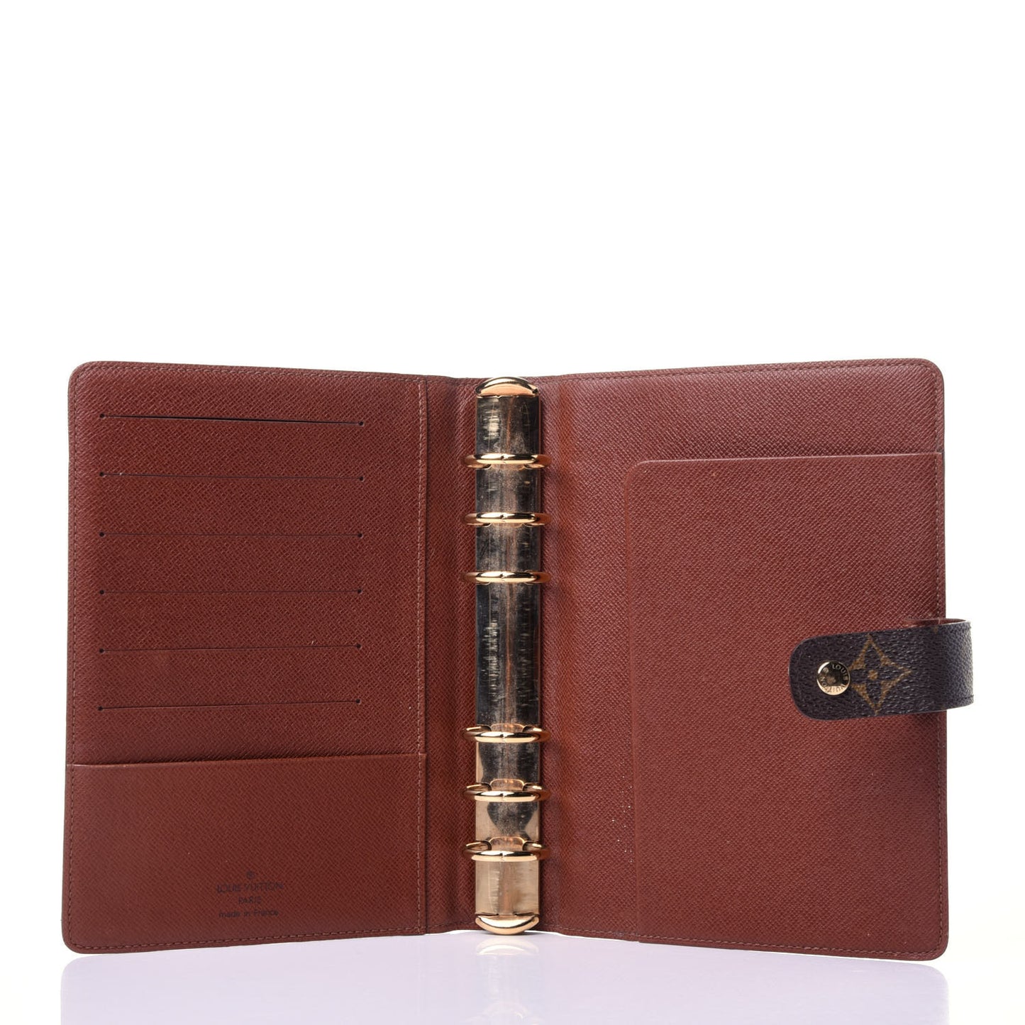 Monogram Medium Ring Agenda Cover