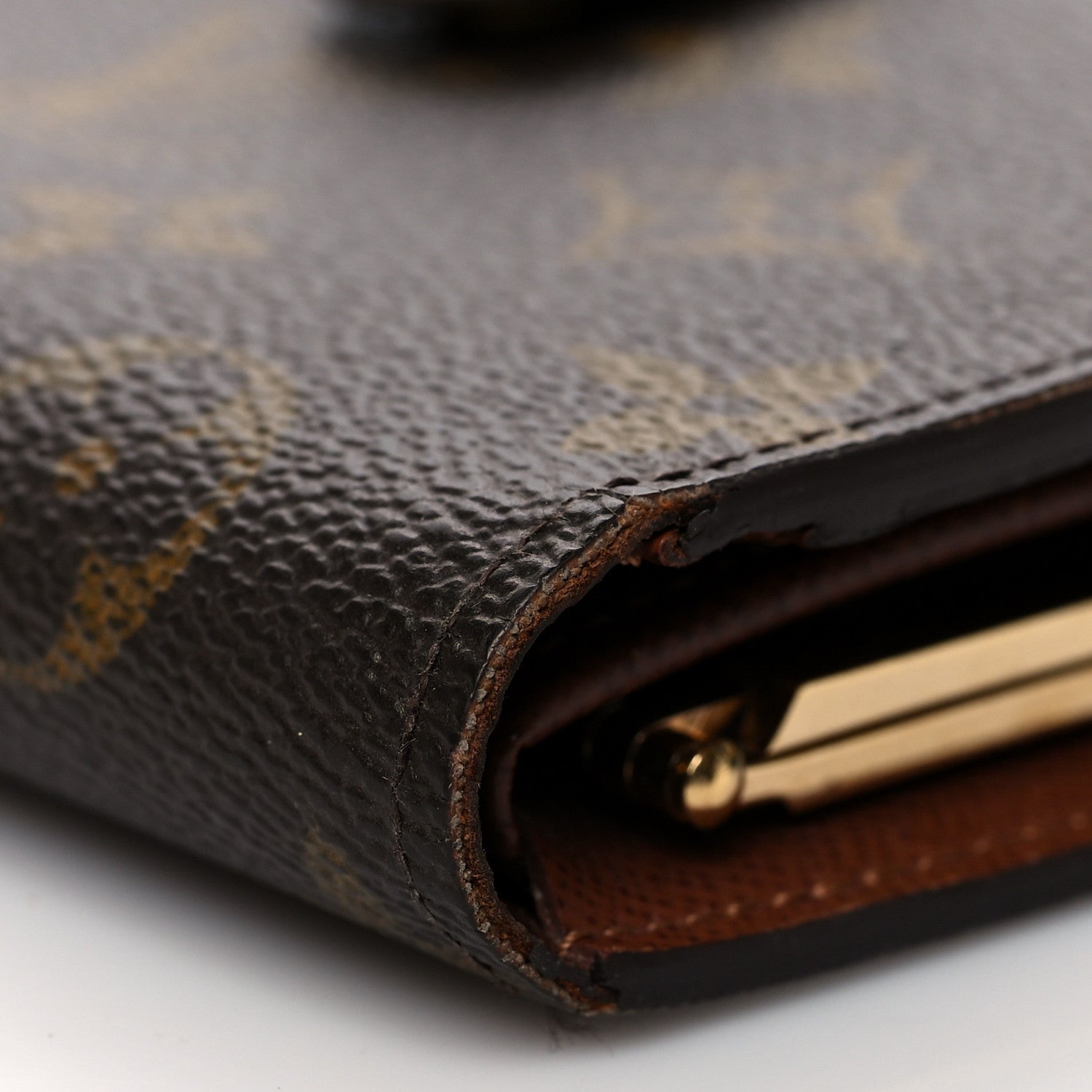 Louis Vuitton Monogram French Purse Wallet 9 of 10