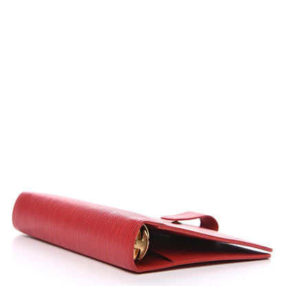 Louis Vuitton Epi Medium Ring Agenda Cover Rouge 3 of 8