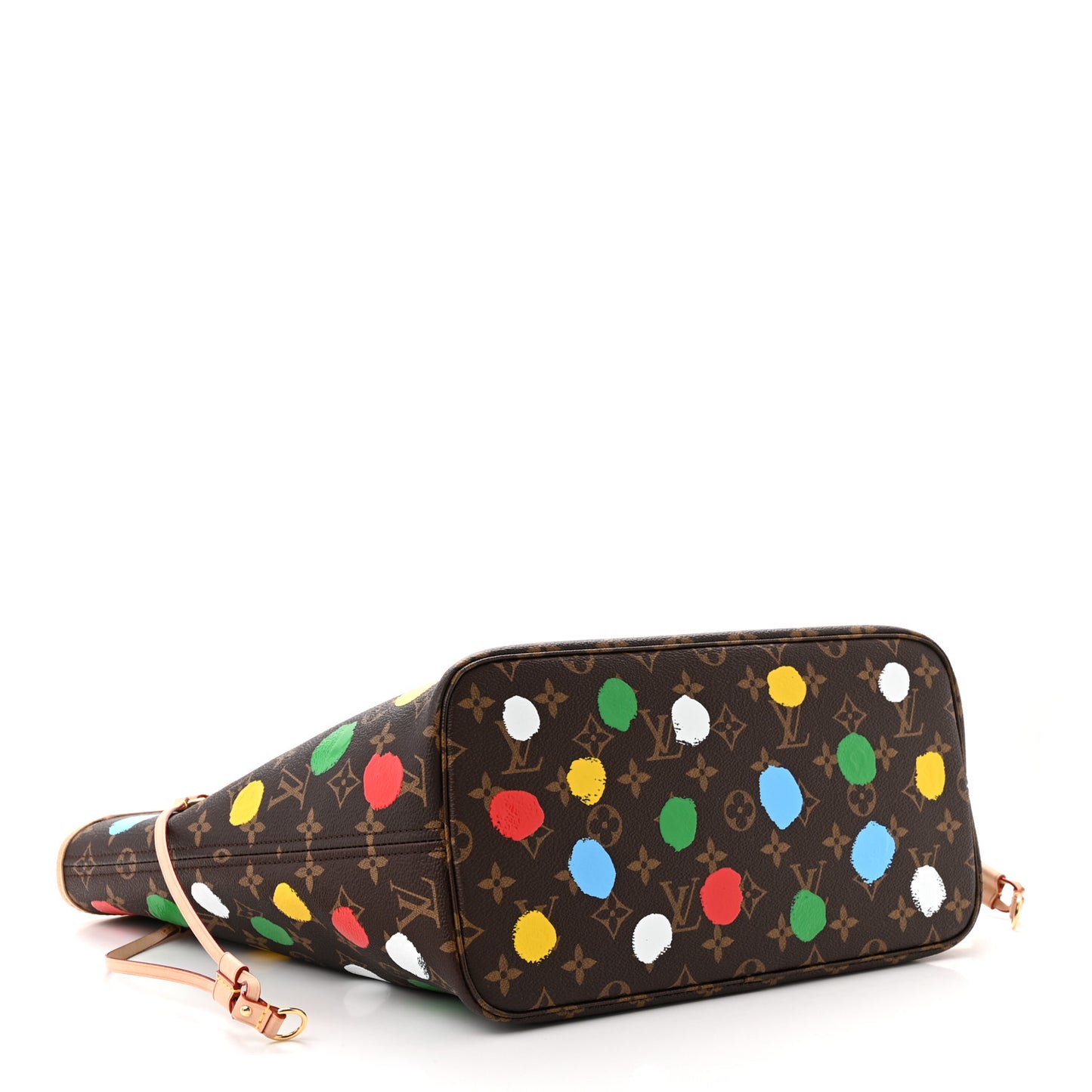 LV X YK Monogram Dots Neverfull MM
