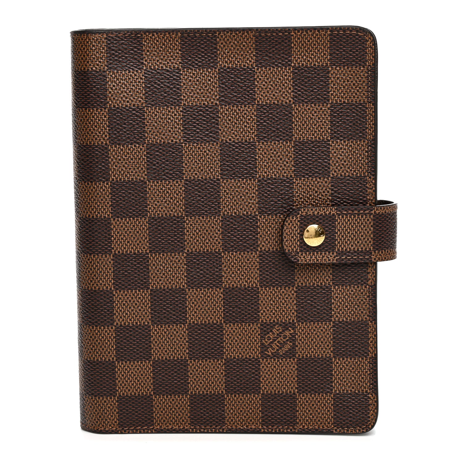 Louis Vuitton Damier Ebene Medium Ring Agenda Cover 1 of 6