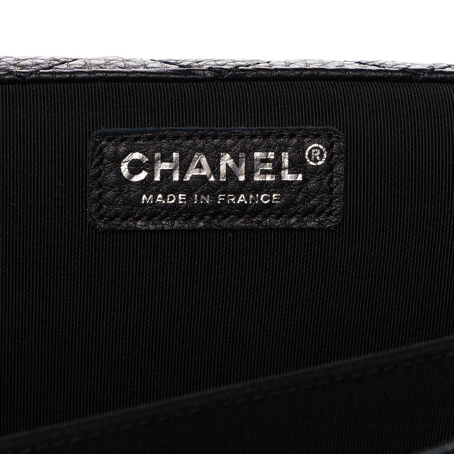 Chanel Calfskin Quilted XXL Travel Flap Bag Black 6 of 14