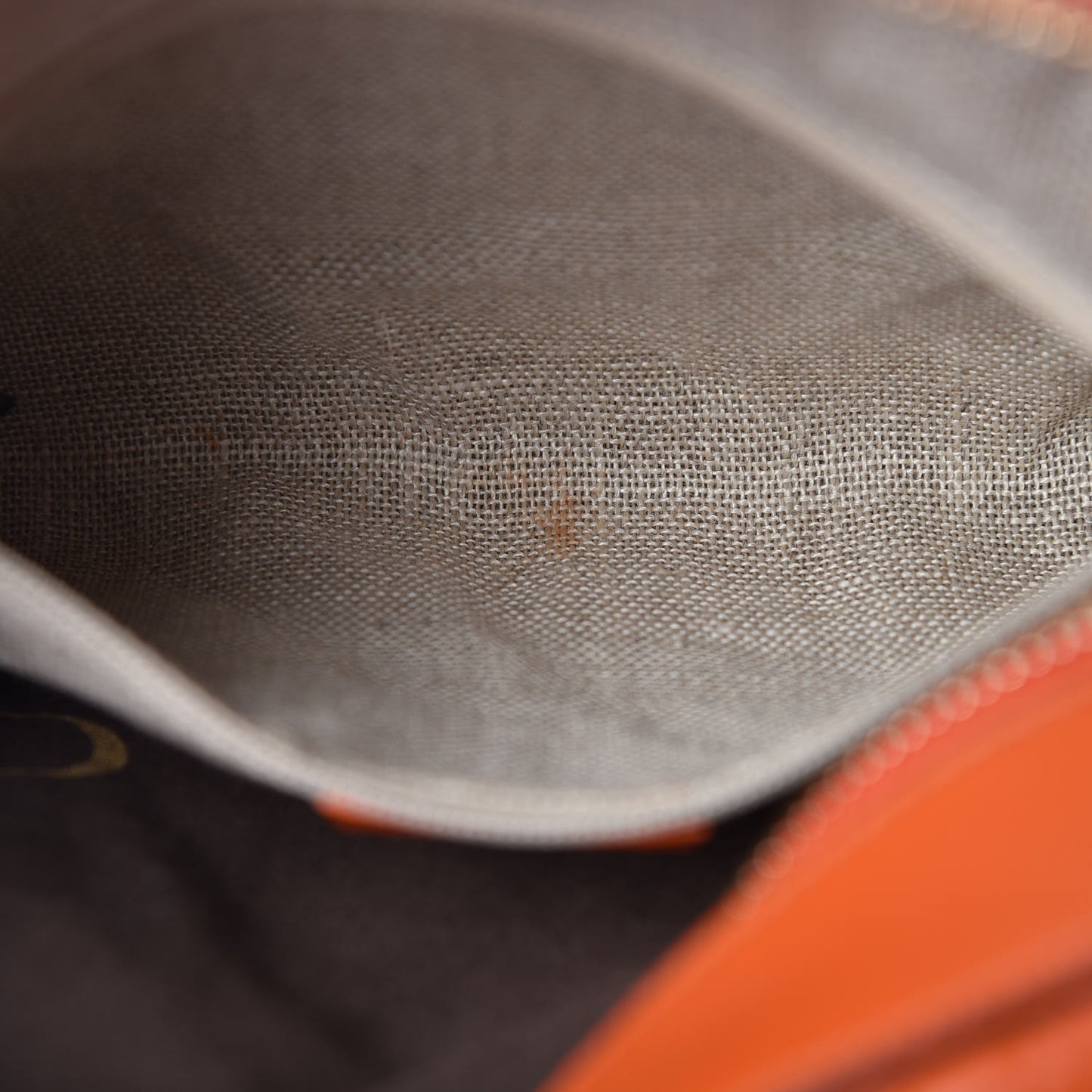 Soft Microguccissima Small Crossbody Bag Sun Orange