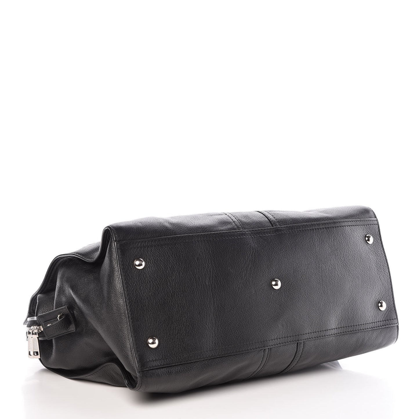 Calfskin Cabas Chyc Weekender Black