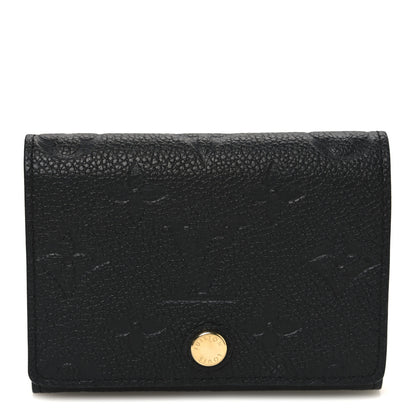 Louis Vuitton Empreinte Business Card Holder Black 1 of 6