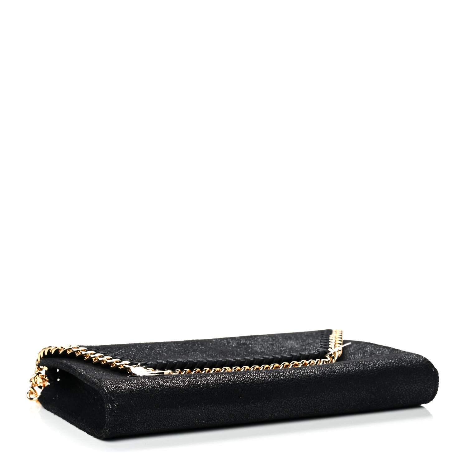 Stella McCartney Shaggy Deer Mini Falabella Crossbody Bag Black 3 of 10