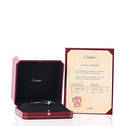 Cartier 18K Yellow Gold Small Juste Un Clou Bracelet 17 6 of 6