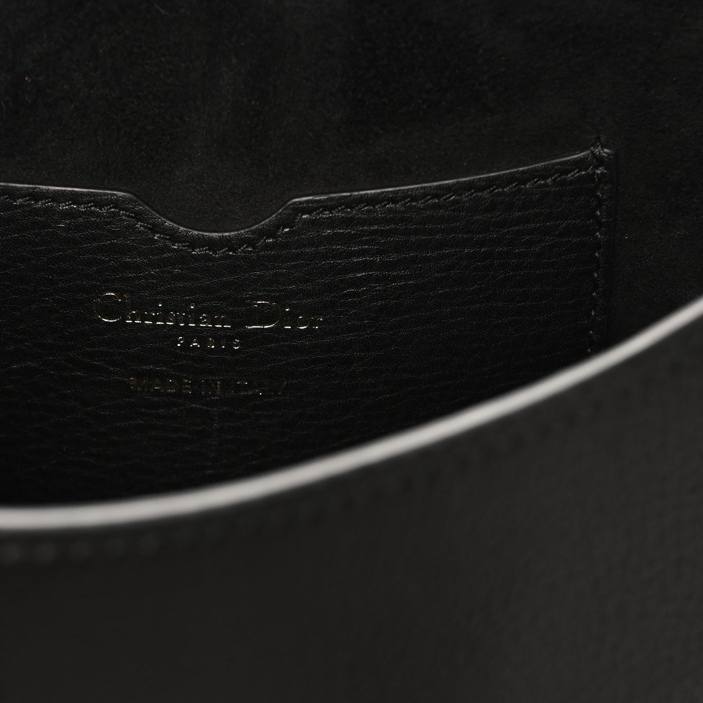 Grained Calfskin Medium Whipstitched Bobby Bag Black
