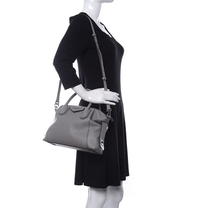 Givenchy Calfskin Small Soft Antigona Pearl Grey 2 of 9