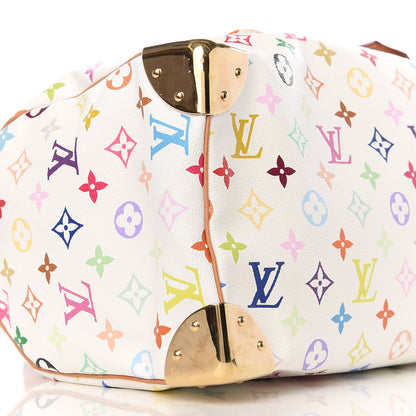 Louis Vuitton Monogram Multicolor Speedy 30 White 5 of 7