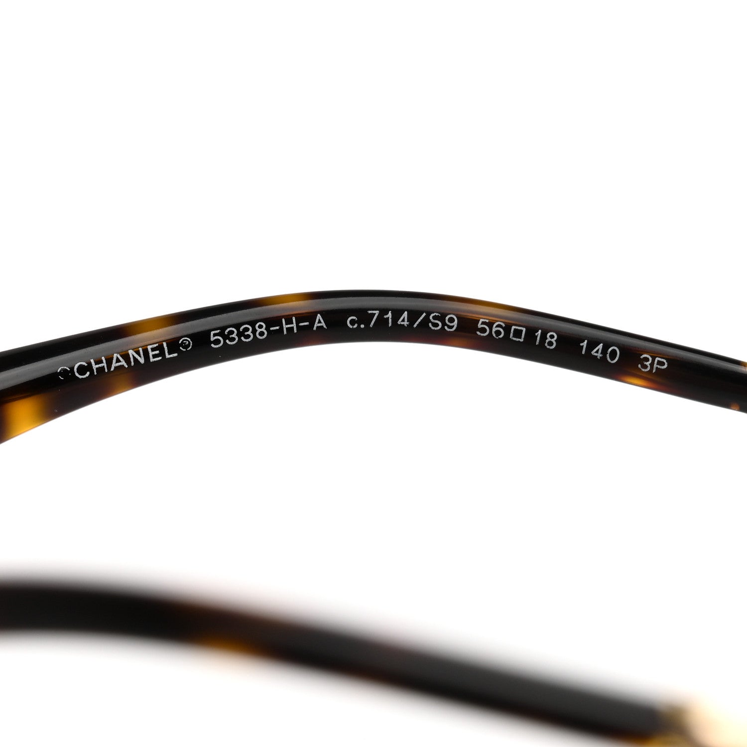 Chanel Pearl Sunglasses 5338-H-A Tortoise 5 of 8