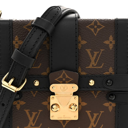 Louis Vuitton Monogram Pochette Trunk Verticale Black 7 of 12