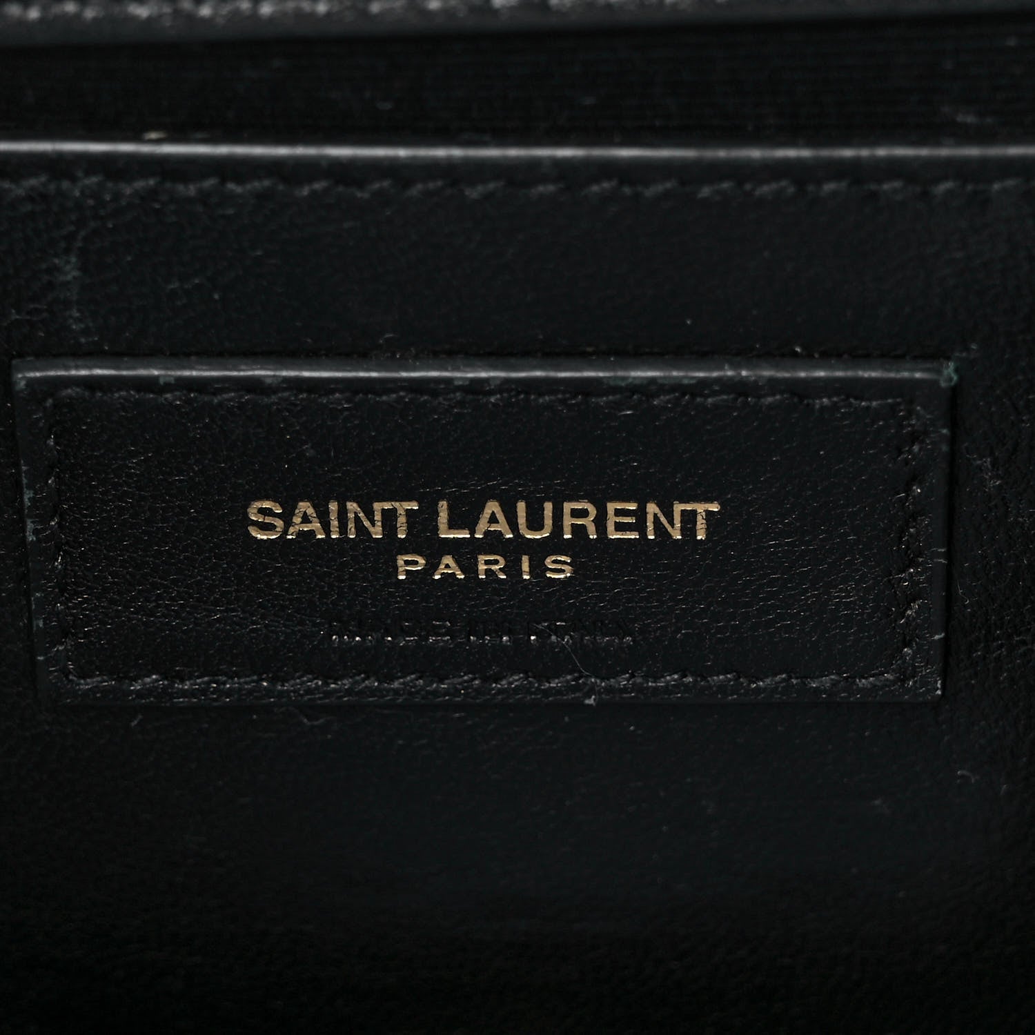 Saint Laurent Calfskin Sequin Small Classic Monogram Kate Satchel Black 5 of 10