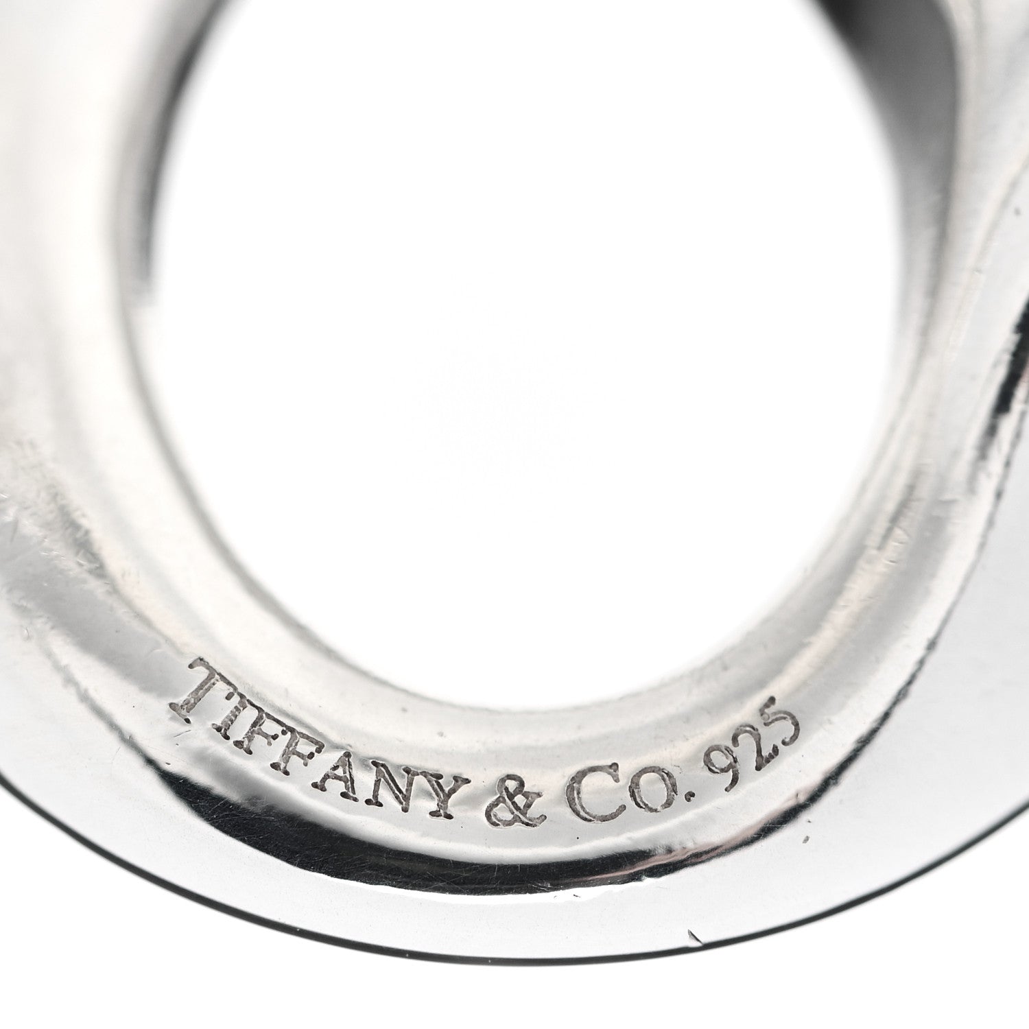 Tiffany Sterling Silver Elsa Peretti Sevillana Ring 50 5.25 4 of 5
