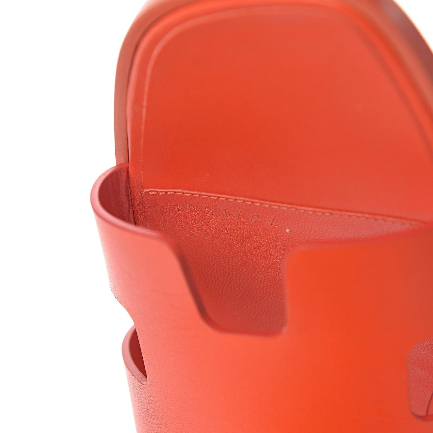 Calfskin Oran Sandals 40.5 Pavot