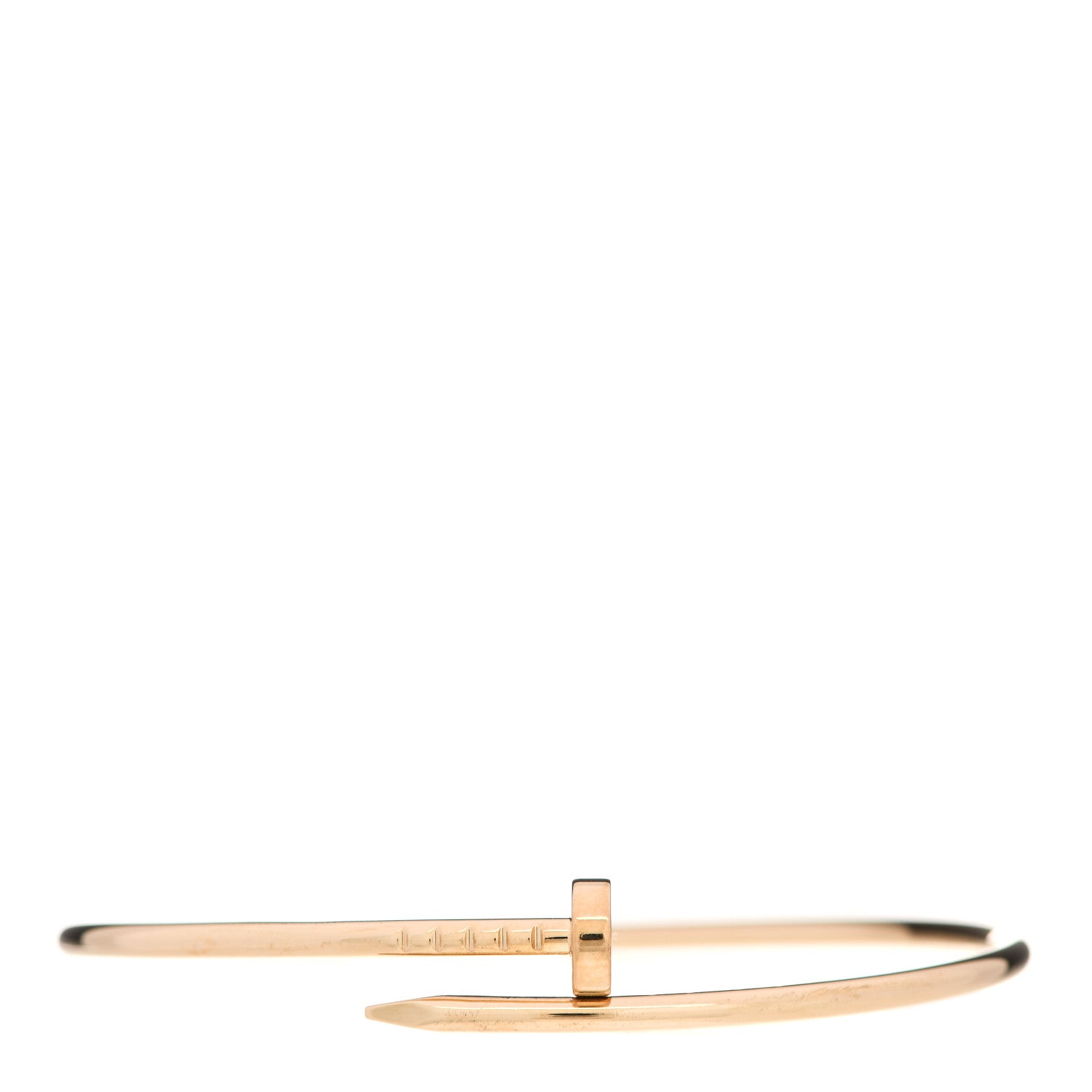 Cartier 18K Yellow Gold Small Juste Un Clou Bracelet 17 1 of 4