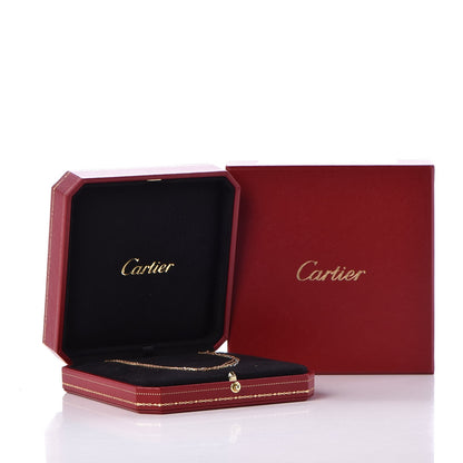 Cartier 18K Pink Yellow White Gold Three Chain Necklace 8 of 8