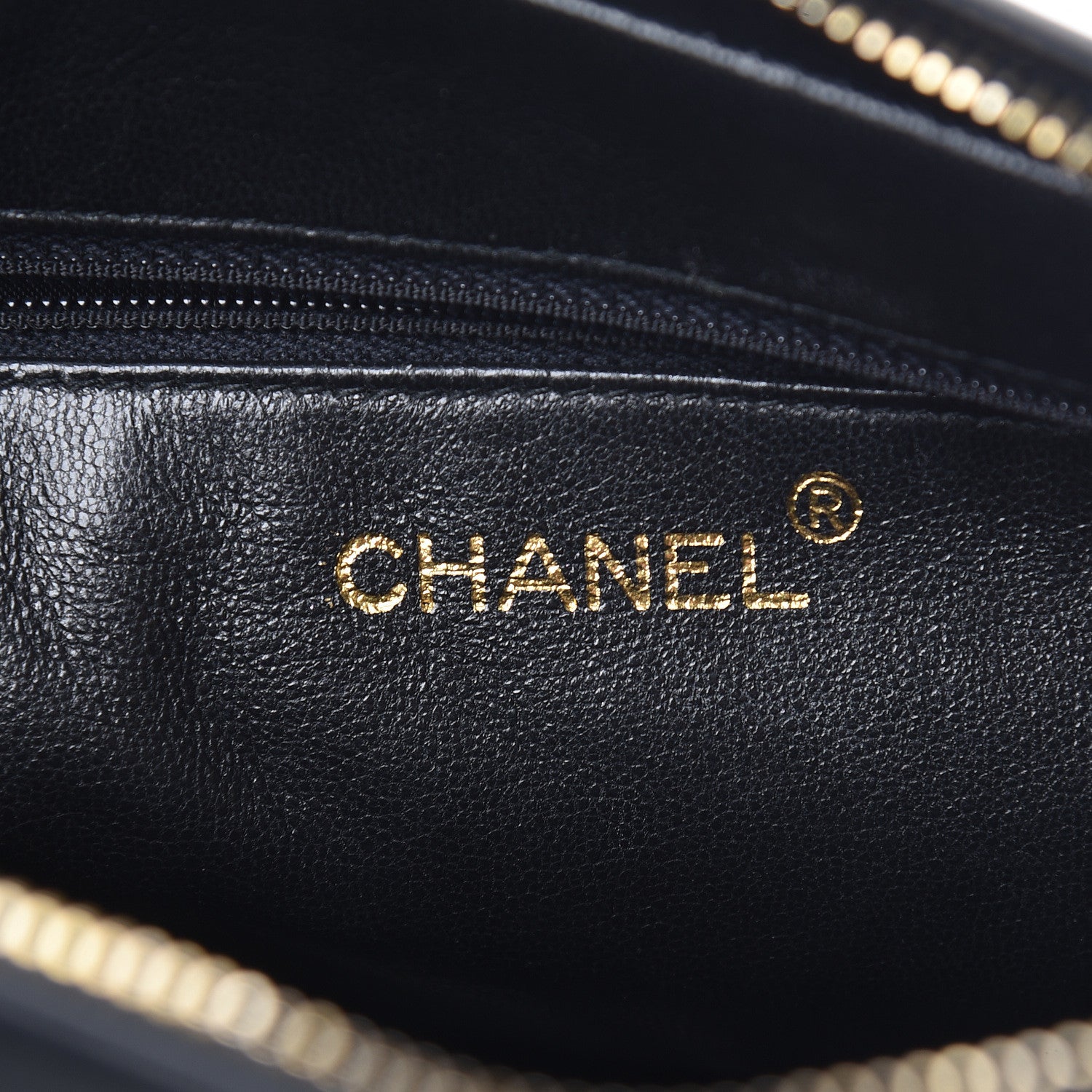 Chanel Lambskin Quilted Camera Case Black 6 of 17