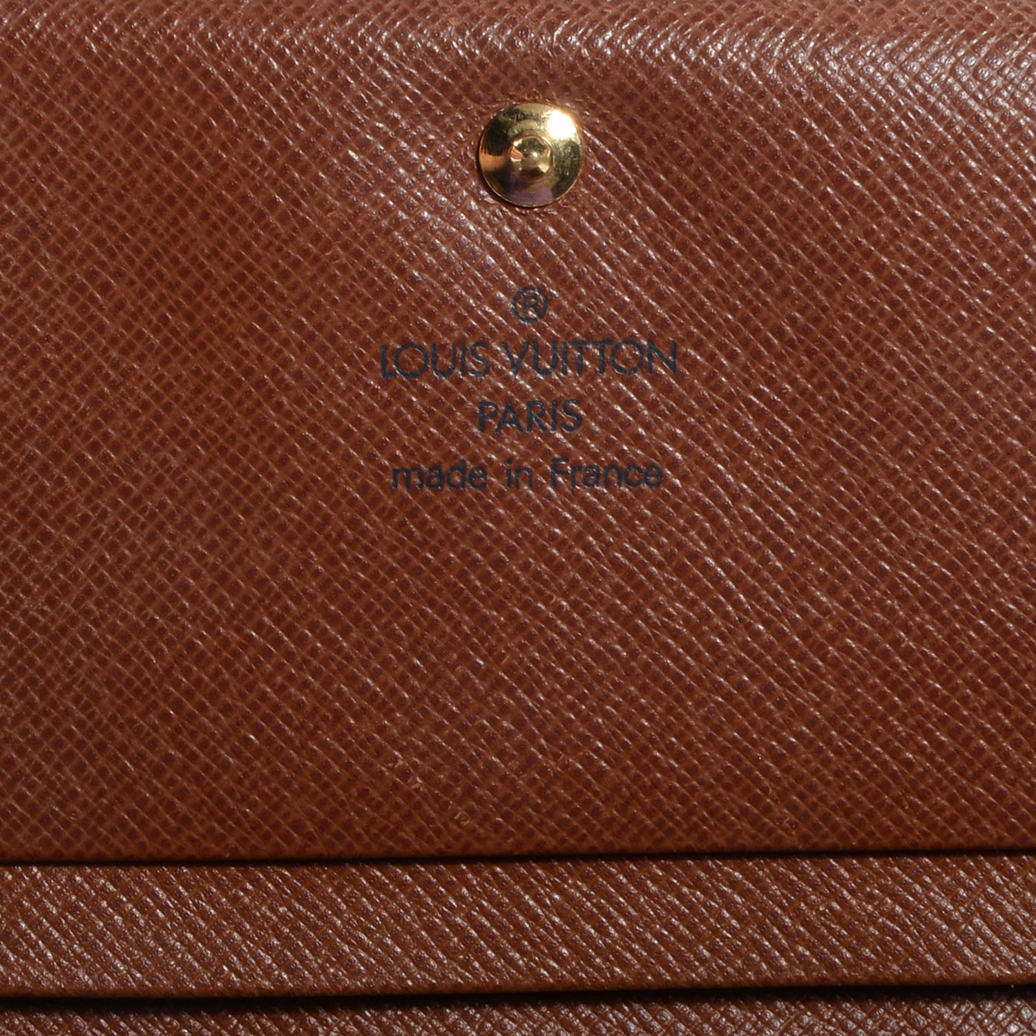 Louis Vuitton Monogram Porte-Monnaie Tresor Wallet 6 of 7