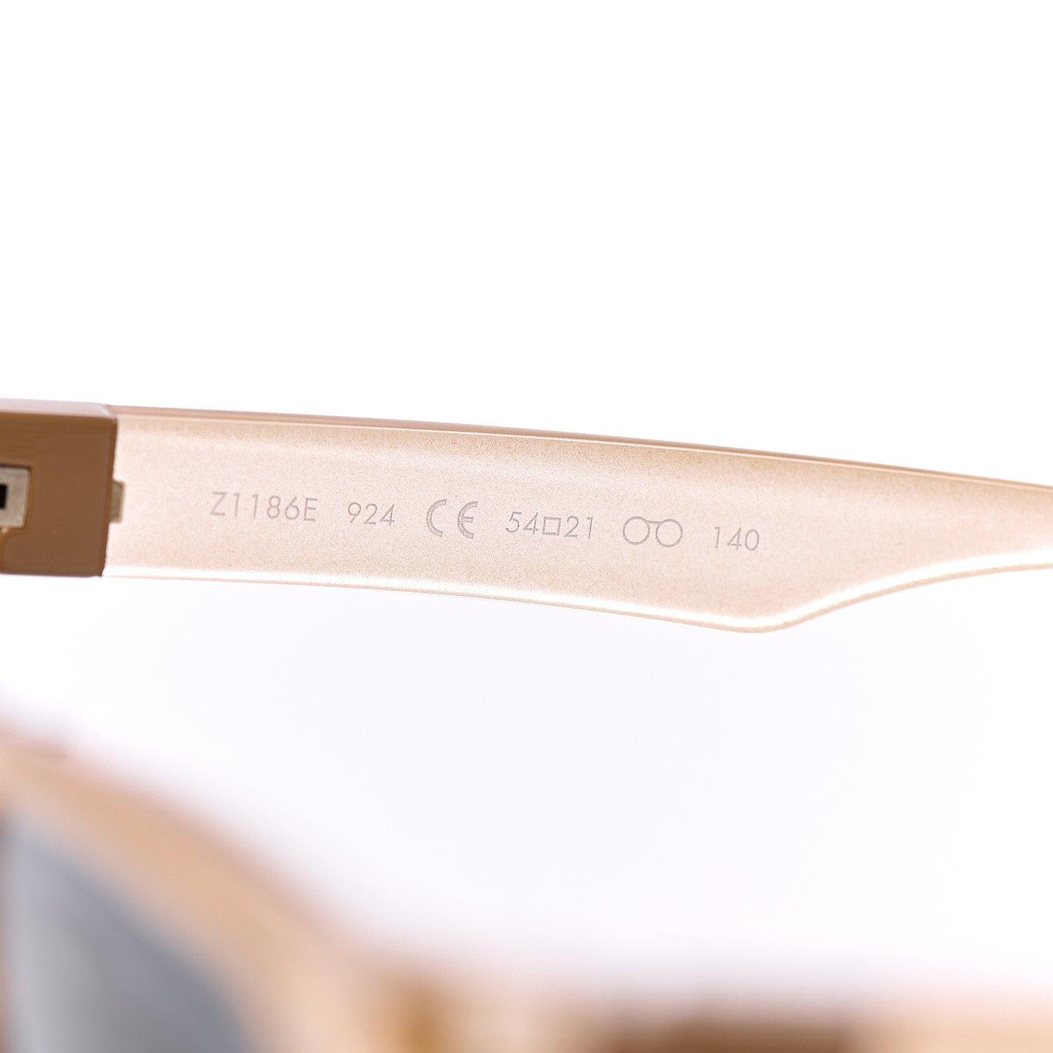 Louis Vuitton Acetate Rainbow Z1186E Sunglasses Camel 6 of 8