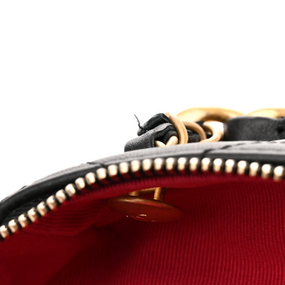 Chanel Calfskin Quilted Mini Bowling Bag Black 11 of 11