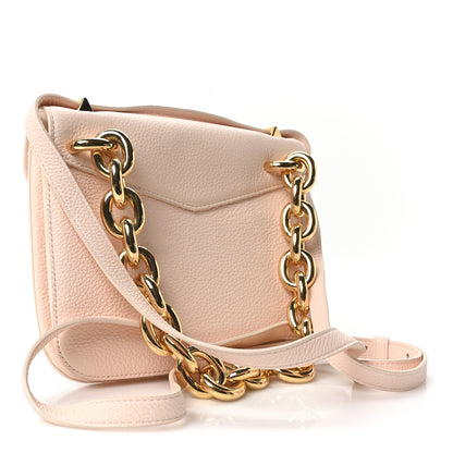 Bottega Veneta Calfskin Mount Envelope Bag Melon Washed 3 of 9