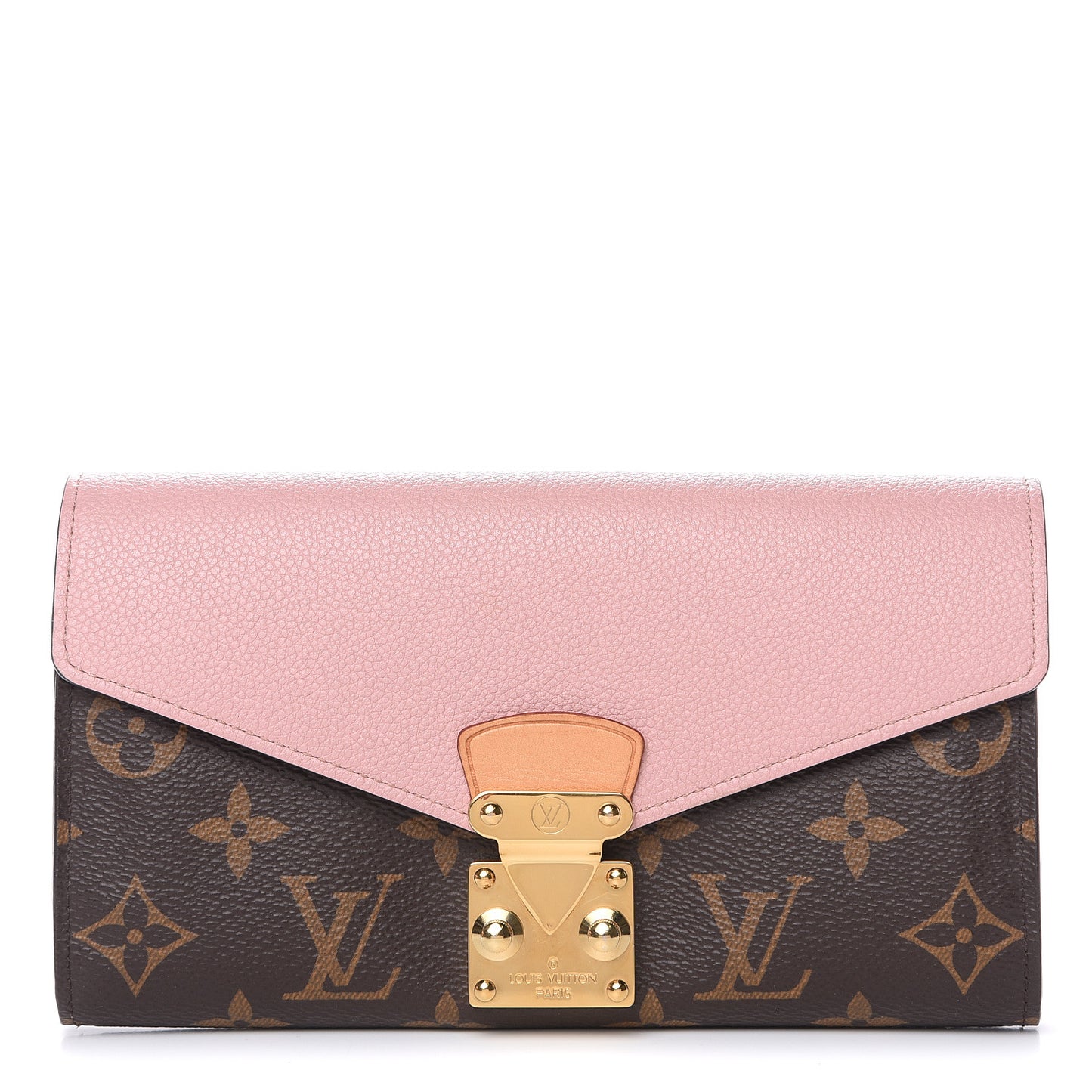 Monogram Pallas Wallet Rose Ballerine