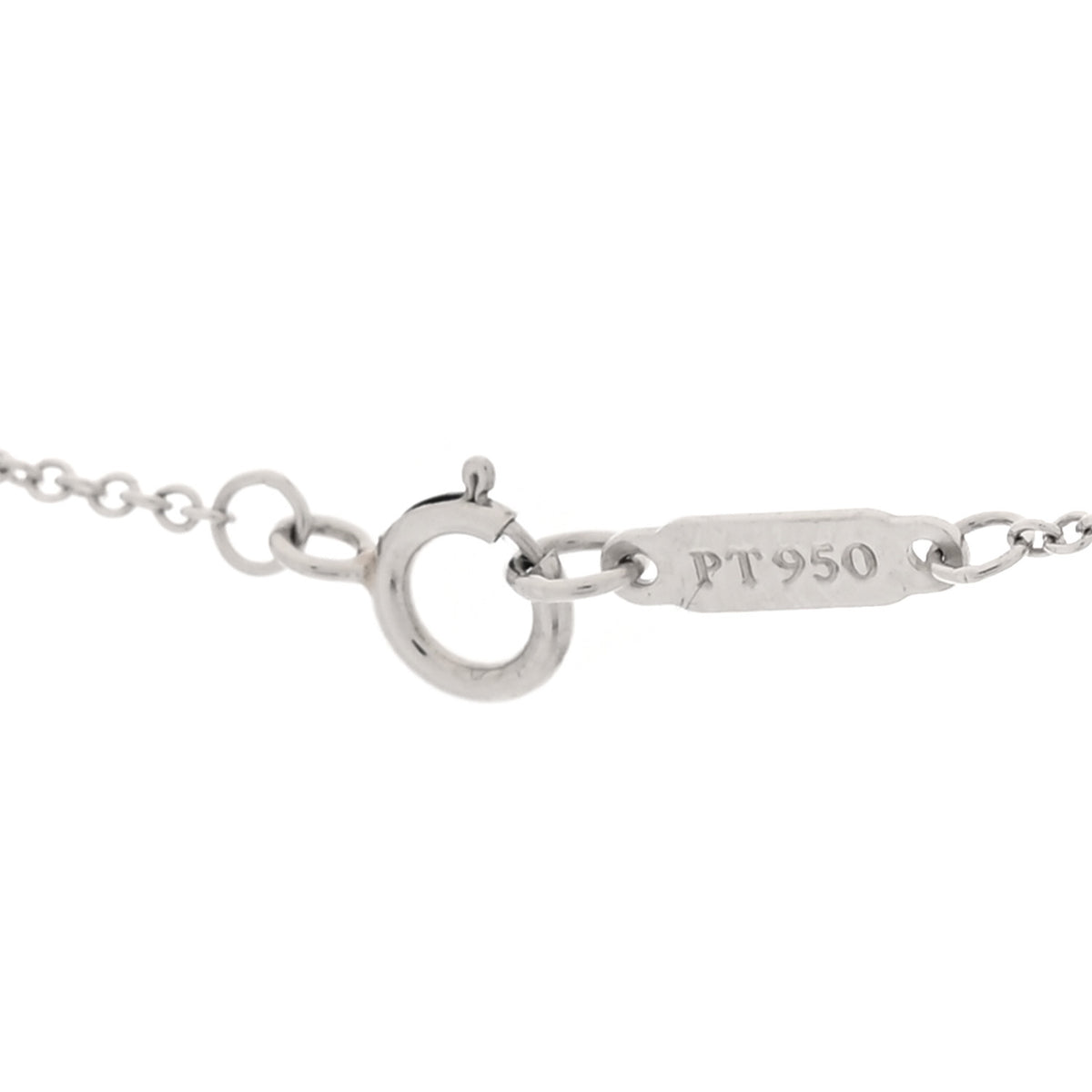Platinum Diamond Fleur de Lis Pendant Necklace