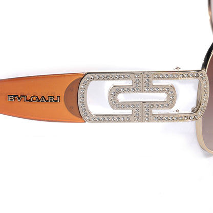 Bulgari BVLGARI Sunglasses Copper Frame Brown Gradient Lens 6012-B 4 of 6