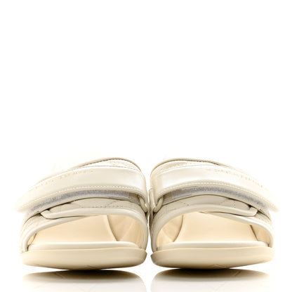 Christian Dior Calfskin Cannage Quilted Dio(r)evolution 80mm Slide Sandals 39 Off White 2 of 10