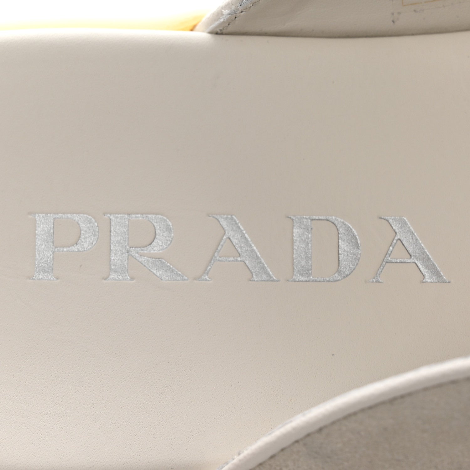 Prada Suede Metal Triangle Logo Saint Tropez 25mm Loafer Mules 38 Talco 8 of 11