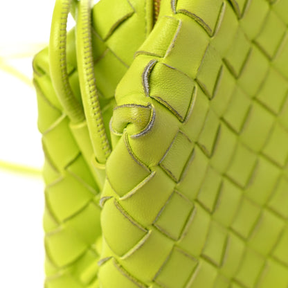 Bottega Veneta Nappa Intrecciato Small Loop Camera Bag Acid Kiwi 13 of 15