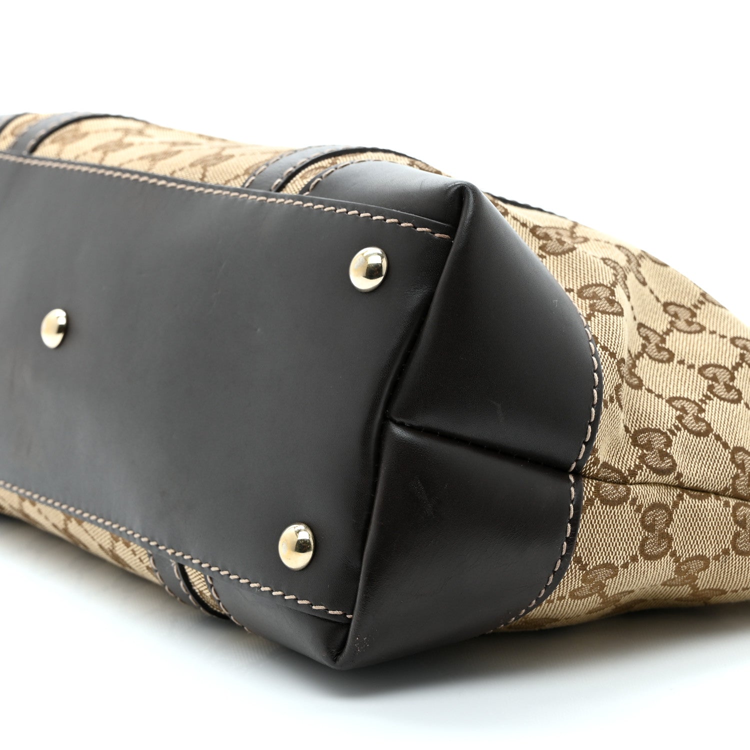 Gucci Monogram Small Lovely Heart Tote Dark Brown 11 of 11