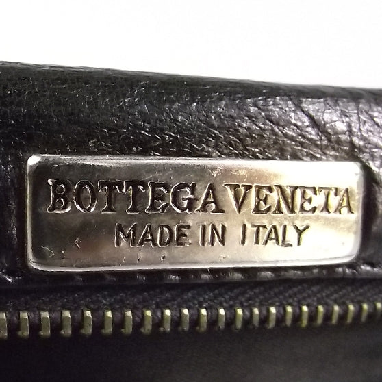 Vintage Leather Tassel Bag Black
