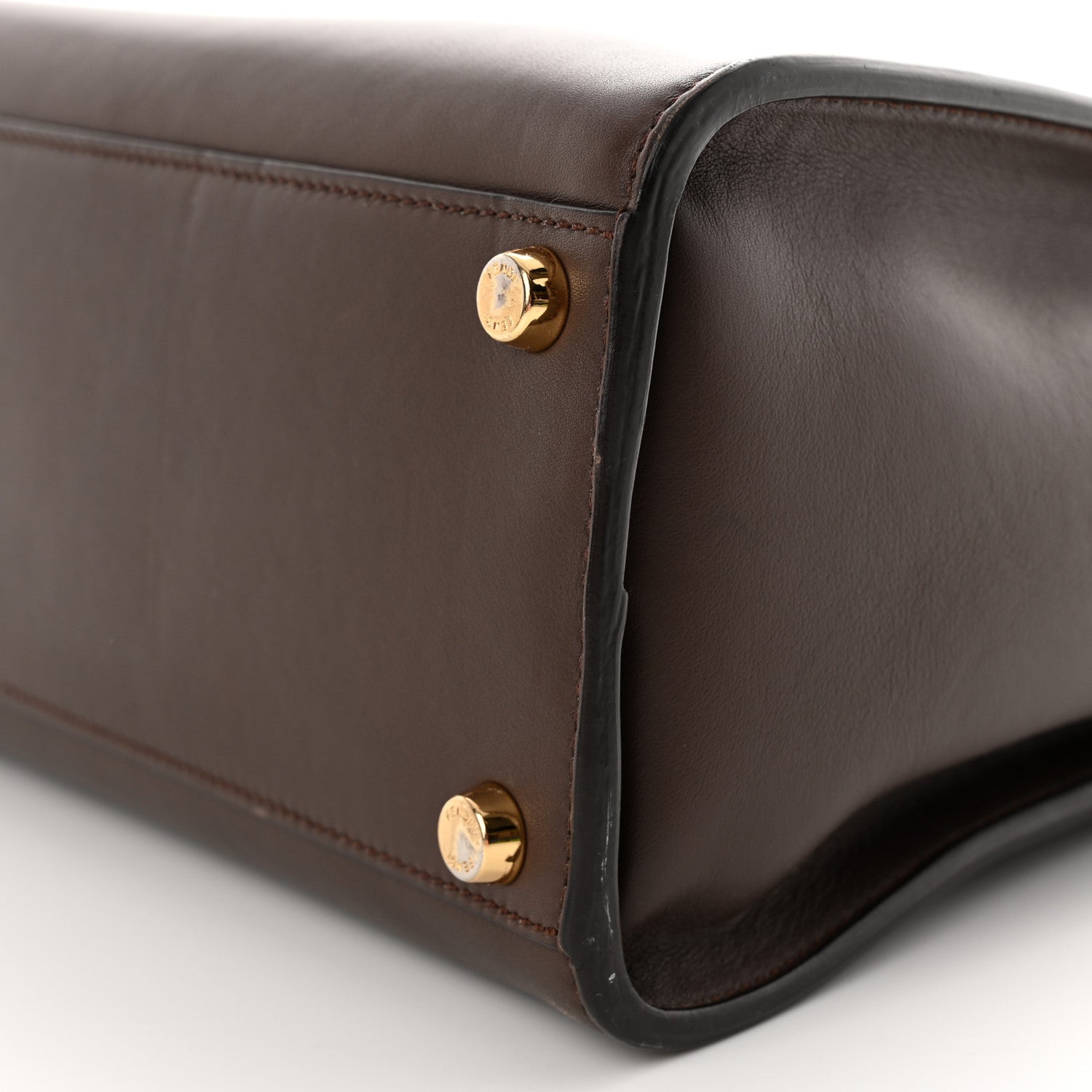 Fendi Vitello Tahiti Burro Large Peekaboo Iconic Essentially Satchel Maya Moresco Malachite 10 of 24