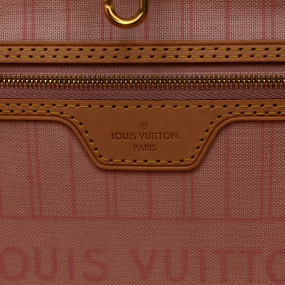 Louis Vuitton Damier Azur Neo Neverfull GM Rose Ballerine 6 of 10